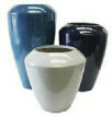 Tall vase shaped plant containers